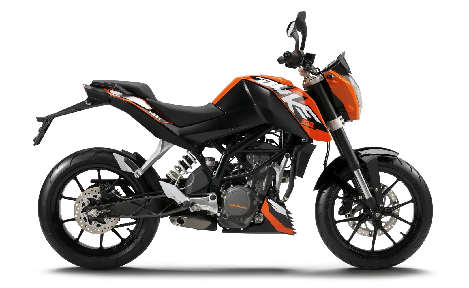 KTM Duke 200 la naked facile inSella